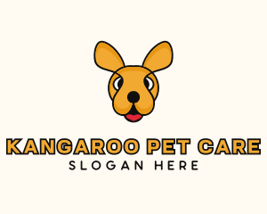 Kangaroo Joey Cartoon logo