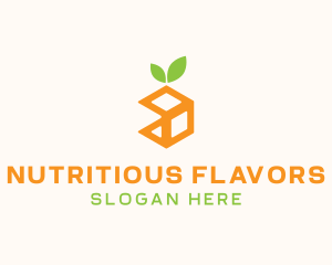 Orange Delivery Cube  logo