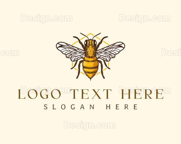 Kansas Honey Bee Apiary Logo