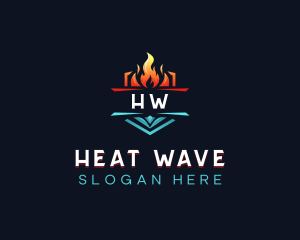 Heating Cooling Thermal logo
