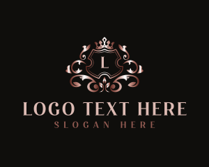 Stylish Royalty Wreath logo