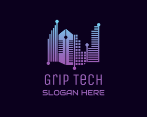 Urban City Tech  logo design