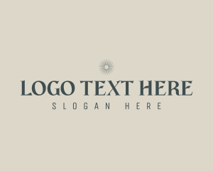 Premium Business Wordmark logo