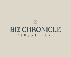 Premium Business Wordmark logo