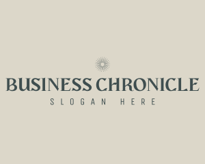 Premium Business Wordmark logo