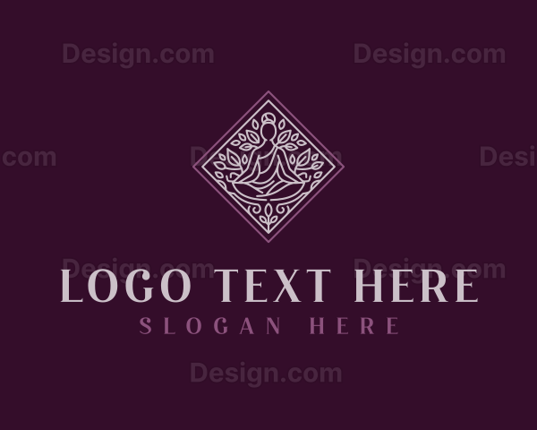 Holistic Yoga Meditation Logo