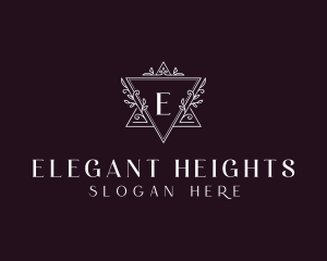 Elegant Wedding Styling logo design