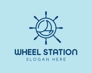 Nautical Steering Wheel  logo