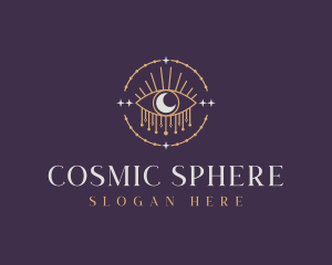 Mystical Cosmic Eye logo design