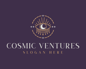 Mystical Cosmic Eye logo design