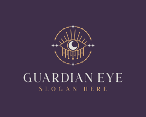 Mystical Cosmic Eye logo design