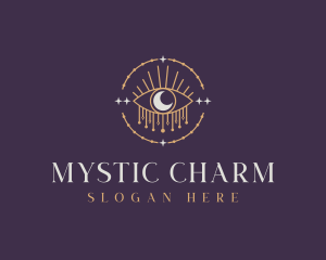 Mystical Cosmic Eye logo design