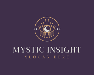 Mystical Cosmic Eye logo design