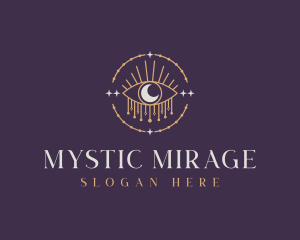 Mystical Cosmic Eye logo design