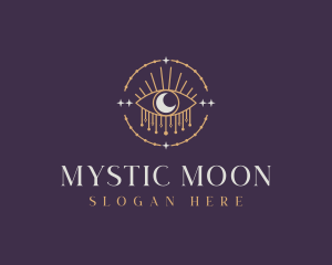 Mystical Cosmic Eye logo design