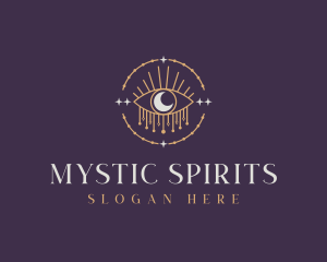 Mystical Cosmic Eye logo design