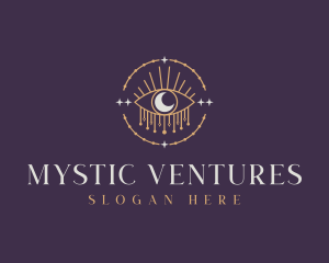 Mystical Cosmic Eye logo design