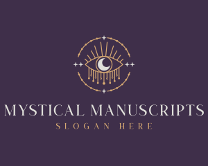 Mystical Cosmic Eye logo design