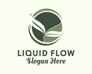 Botanical Plant Seedling logo design