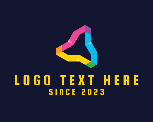 Triangular logo example 1