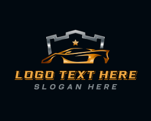 Automobile Racing Car logo