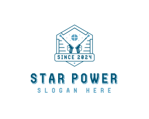 Power Washing Disinfection logo design