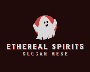 Spooky Spirit Ghost logo design