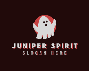 Spooky Spirit Ghost logo design