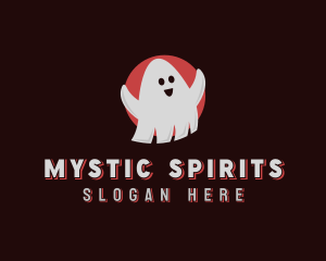 Spooky Spirit Ghost logo design