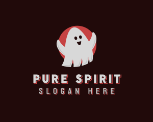 Spooky Spirit Ghost logo design