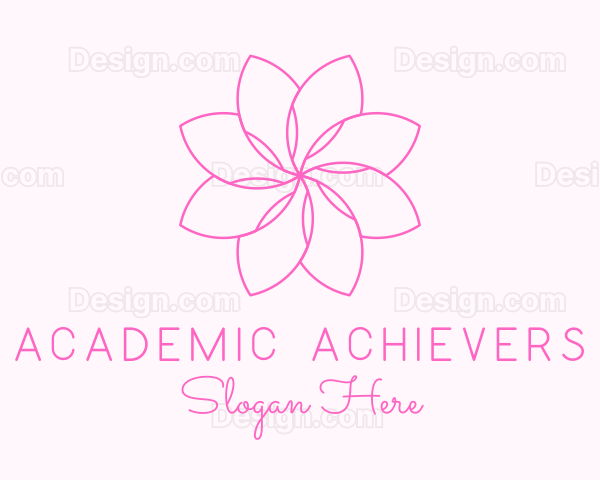 Flower Blossom Scent Logo