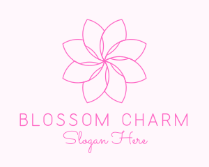 Flower Blossom Scent logo design