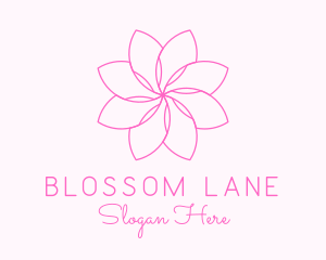 Flower Blossom Scent logo design