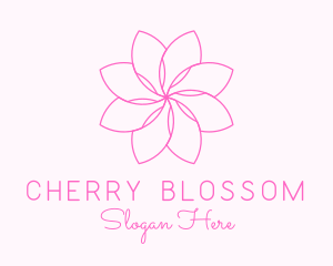 Flower Blossom Scent logo design