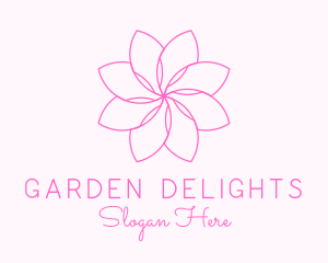 Flower Blossom Scent logo design