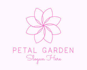 Flower Blossom Scent logo design