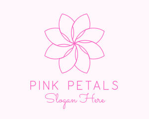 Flower Blossom Scent logo design