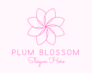 Flower Blossom Scent logo design