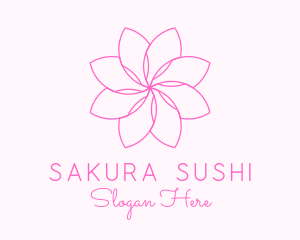 Flower Blossom Scent logo design