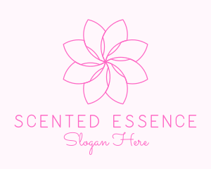 Flower Blossom Scent logo design