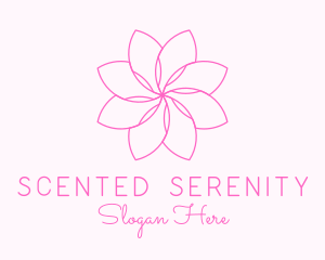 Flower Blossom Scent logo design