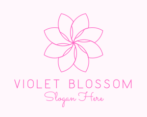 Flower Blossom Scent logo design