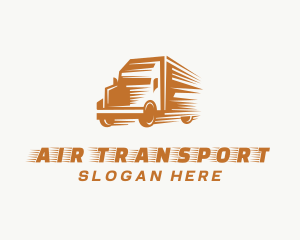 Truck Delivery Vehicle logo design