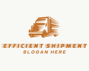 Truck Delivery Vehicle logo design