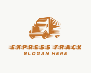 Truck Delivery Vehicle logo design