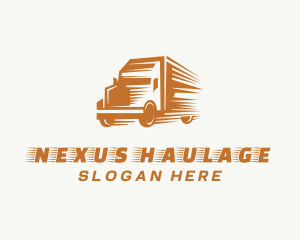 Truck Delivery Vehicle logo design