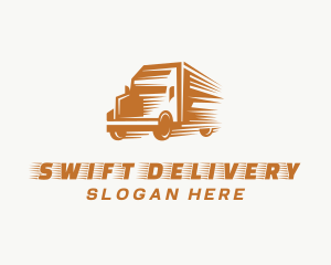 Truck Delivery Vehicle logo design