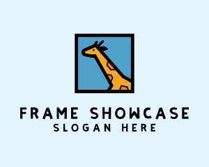 Wildlife Giraffe Frame  logo