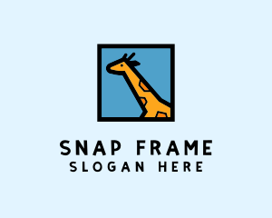 Wildlife Giraffe Frame  logo