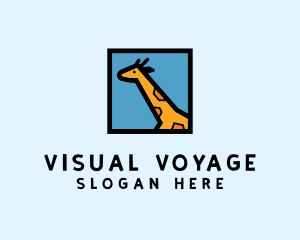 Wildlife Giraffe Frame  logo